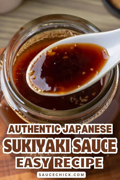 Sukiyaki sauce Recipe Easy Sukiyaki Recipe, Sukiyaki Sauce Recipe, Japanese Sukiyaki Recipe, Sukiyaki Sauce, Sukiyaki Recipe, Homemade Bbq Sauce Recipe, Japanese Sauce, Cooking Game, Bbq Sauce Recipe