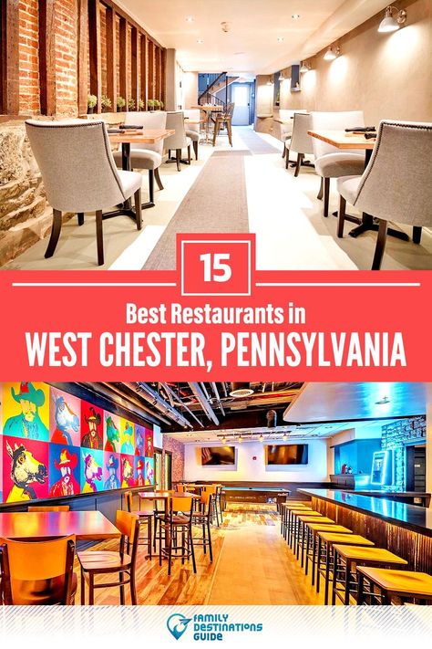 Want to see the best restaurants in West Chester, PA? We’re FamilyDestinationsGuide, and we’re here to help: From incredible brunch spots and amazing places to eat dinner, to local foodie spots and hidden gems, discover the BEST West Chester restaurants - so you get memories that last a lifetime! #westchester #westchesterrestaurants #restaurantsinwestchester #bestrestaurantsinwestchester #placestoeatwestchester Chester Vermont, Chester's Way Activities, Girls Night Dinner, Castle Restaurant, Westchester Ny, West Chester Pa, West Chester, Greek Restaurants, Family Destinations