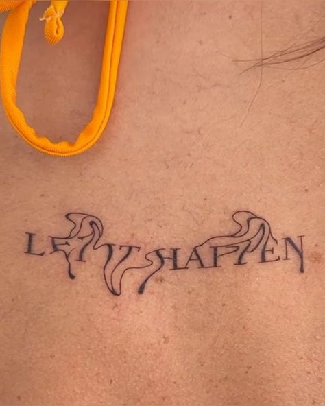 Hidden Word Tattoos, Women Outer Forearm Tattoo, Eventually Tattoo Tame Impala, Tame Impala Tattoo Simple, Let It Happen Tattoo Tame Impala, Currents Tame Impala Tattoo, Taller In Another Dimension Tattoo, Childish Gambino Tattoo Ideas, Tattoo Lyrics Songs