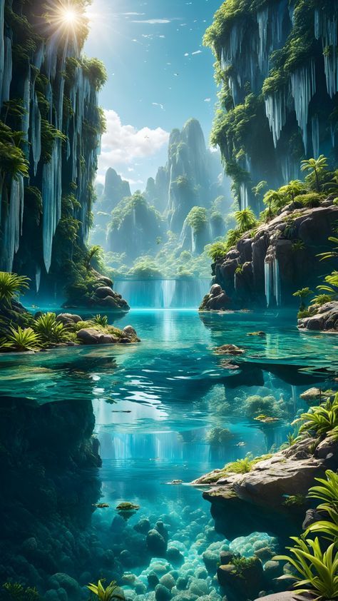 Nature Inspired Wallpaper, New Nature Wallpaper, Cr7 Jr, Inspired Wallpaper, Fantasy Background, Wallpapers For Iphone, Pretty Landscapes, Get Motivated, Fantasy Places