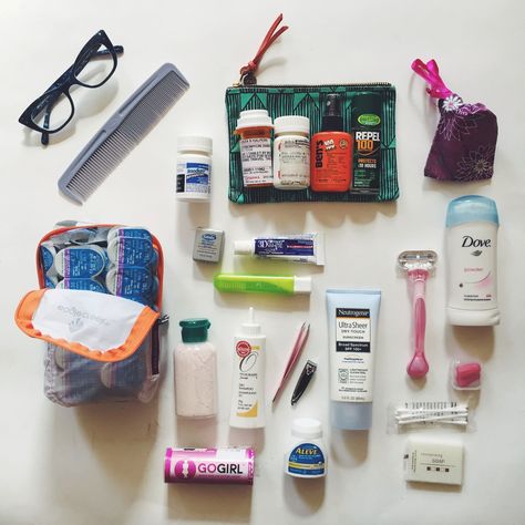 How to Pack for a Year of Travel in One Carry-On | Condé Nast Traveler Camping Must Haves, Carry On Packing, Public Bathrooms, Travel Clothes Women, Earplugs, Travel Maps, Packing Tips For Travel, Travel Organization, Travel Scrapbook