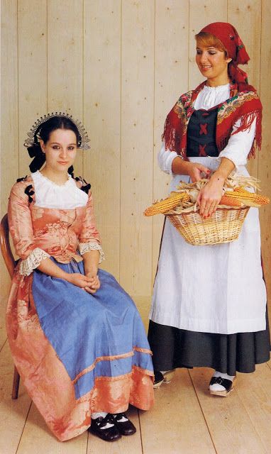 Swiss-Italian costume Switzerland Clothes, Switzerland Clothing, Switzerland Ticino, Neon Festival Outfit, Swiss Clothing, Neon Festival, Folk Clothing, National Dress, Folk Dresses