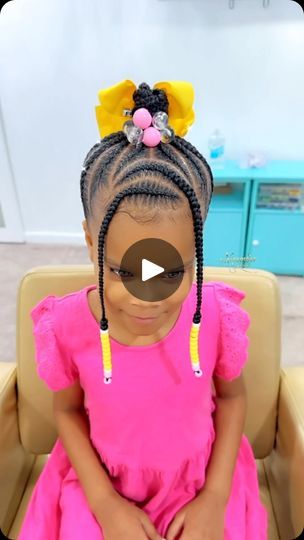 3.2K views · 329 reactions | Keeping it Cute 🩷✨✏️  BOOK: Braids and Beads —> Click the link in the bio or go to NovemberLoveBraids.com (Create a login to book)  #ChildrenHairStyles #kidfriendlystyles #kidfriendlybraids #kidshairinspo #littlegirlsbraids #braidsforlittlegirls #braidtrends #kidsnaturalhairstyles #BraidArt #ChildrensBraids #kidsbraidsatl #gwinnettbraids #BraidLife #toddlerbraids #braidgoals #trendingbraids #BraidAddict  #braidcreativity #lawrencevillebraider #novemberlove #novemberlovebraids #snellvillebraider #snellvillestylist #braidreels #braidingreels | BRAID ARTIST | November Love | Jennifer Lopez · I'm Real Cornrow Styles For Kids, November Love, Braids And Beads, Toddler Braids, Quick Braids, Braid Trends, Natural Hairstyles For Kids, Kids' Braids, Braids With Beads