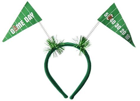 Football Theme Party, Green Headband, Football Theme, Football Decorations, Pennant Flags, Football Themes, Party Headband, Pennant Flag, Sports Themed Party