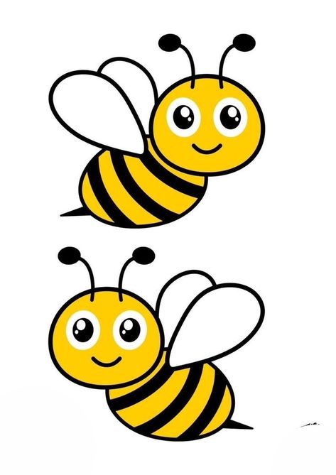 Cartoon Bees, Bee Themed Classroom, Bee Classroom, Bee Drawing, Bee Clipart, Cartoon Bee, Preschool Art Activities, Bee Crafts, Bee Decor