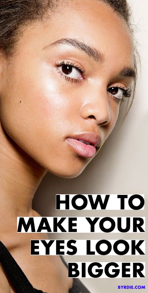 How to fake bigger-looking eyes with makeup // via @byrdiebeauty Make Eyes Look Bigger, Article Ideas, Make Your Eyes Look Bigger, Eyes Look Bigger, Nail Makeup, Bella Beauty, Makeup Lovers, Beauty Magic, Minimal Makeup