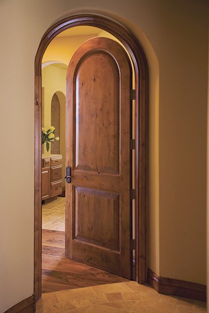 Rounded Interior Doors, Rounded Doors Interior, Round Doors Interior, Round Door Design, Arched Interior Doors, Wooden Glass Door, Oval Door, Circle Door, Pintu Interior