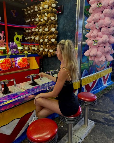 All fun and games 🧸🎈 - - - - - - - - - - #fair #countyfair #fairootd #fairoutfit #casualsummeroutfits #casualootd #summerfit Fair Outfit Summer, Fair Ootd, Outfit Inspo Casual Summer, Fair Pics, Fair Outfit, Fair Outfits, Casual Makeup, Fair Projects, Fun And Games