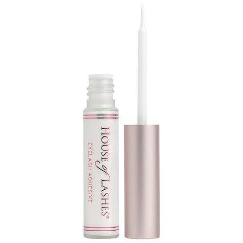 House of Lashes® Eyelash Adhesive - House of Lashes | Sephora Applying False Eyelashes, House Of Lashes, Lash Tools, Beauty Brushes, Lashes False, Brow Lash, Sephora Beauty, Lash Adhesive, Shop Makeup