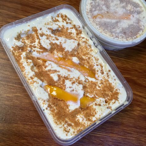 Mango Graham Float, Mango Graham, Mango Float, Small Containers, Float, Mango, Drinks, Collage, Pins