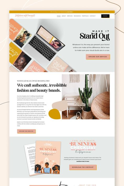 About Page Website Layout, Graphic Design Portfolio Layout Website, Creative Agency Website Design Layout, Elementor Blog Design, Web Design Squarespace, Woman Website Design, Cool Squarespace Websites, Clean Bright Website Design, Best Squarespace Template