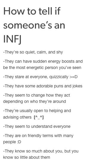 wow, pretty accurate. LOL Once in a while I can be loud and rowdy! But only around those I feel save to be myself;) Info And Infj, Infj Meaning, Infj Relatable, Myer Briggs, Infj Personality Facts, Infj Traits, Personalidad Infj, Infj Humor, Mbti Infj