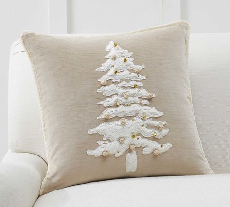 Christmas Hugs, Tree Applique, Homemade Pillows, Applique Pillow, Initial Pillow, Boho Christmas Decor, Pottery Barn Christmas, Bohemian Christmas, Winter Pillows