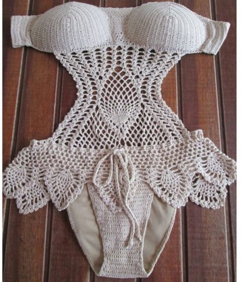 50+ Free Boho Summer Top Crochet Patterns - Page 40 of 60 - hotcrochet .com Crochet Swimsuits Pattern, Crochet Swimwear Pattern, Boho Tops Summer, Crochet Monokini, Bikinis Crochet, Black Crochet Dress, Crochet Swimwear, Crochet Tops Free Patterns, Crochet Lace Pattern