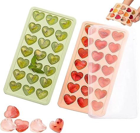 Heart Ice Cube Tray, Jelly Candles, Heart Ice, Mini Ice Cube Tray, Ice Ball Maker, Silicone Ice Cube Tray, Ice Ball, Chocolate Fruit, Fruit Jelly