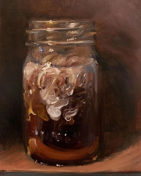 Noah Verrier’s Instagram photo: ““Iced Coffee w/Cream” Painted for a very special art patron (Sold🔴) #art #painting #oilpainting #stilllife #stilllifepainting #allaprima…” Coffee Painting, Food Painting, Coffee Poster, American Painting, Still Life Oil Painting, Still Life Art, Aluminum Prints, Still Life Painting, Sign Art