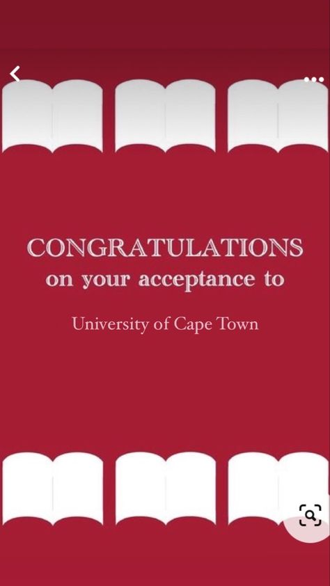 Bursary Acceptance Letter, University Application Aesthetic, Uct Cape Town Aesthetic, Uct Cape Town, Uct University, University Acceptance Letter, Top Achiever, Dream University, University Of Cape Town