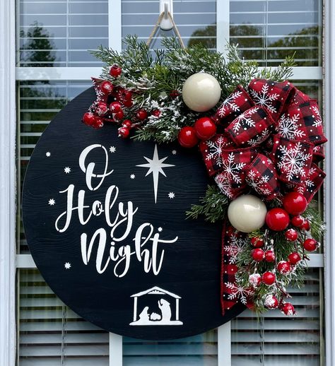 Holiday door decorations