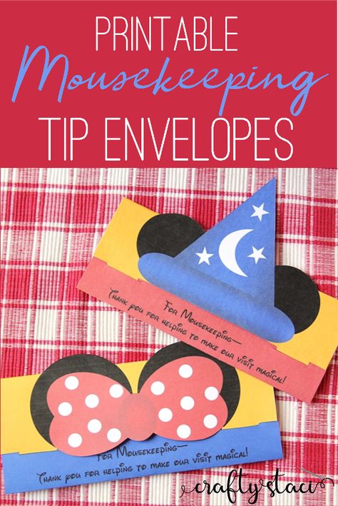 Mouse Keeping Envelopes Ideas, Mousekeeping Envelopes Printable Free, Mousekeeping Envelopes, Disneyland 2023, Disney Projects, Crafty Staci, Cruise Ideas, Trip To Disneyland, Disney Printables