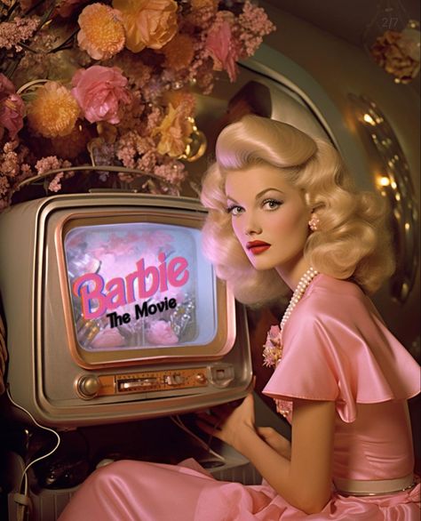 Helloween Wallpaper, 3d Movie, Rockabilly Pin Up, The Theater, Barbie Movie, Today Is The Day, Retro Futuristic, Barbie Movies, Barbie World