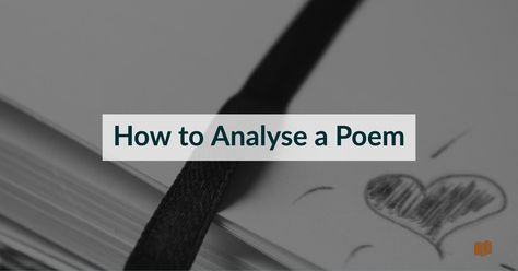 The beauty of poetry is that it's open to interpretation. However, if you're new to poetry, knowing what areas to study can be confusing. Here's some advice on how to analyse a poem to get you started. Analysing Poetry, How To Read More, Love Is My Religion, Things To Keep In Mind, Personal Questions, Singles Events, Become Better, Creative Life Quotes, Boss Life