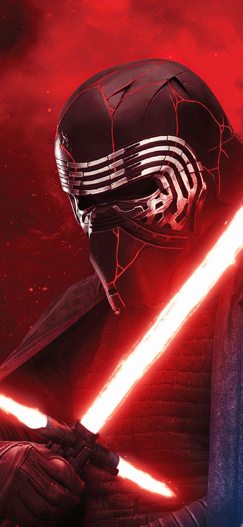 Kylo Ren Wallpaper, Star Wars Wallpaper Iphone, Iphone Wallpaper Stars, Ren Star Wars, Akali League Of Legends, 4k Wallpaper Iphone, Star Wars Background, Star Wars Sith, The Rise Of Skywalker