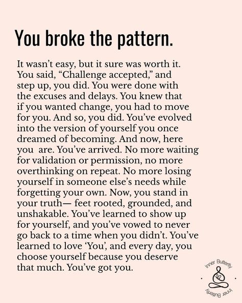 You finally said, ‘enough is enough,’ and look at you now. 🙌 You stopped overly pouring into everyone else and started taking care of YOU✨ No more second-guessing, no more waiting for someone to give you permission. It’s your time to claim sovereignty over yourself and how you show up — you are doing the damn thing❤️‍🔥 Main character energy loadingggg - Drop a 💪 in the comments if this resonates with you 🚀 #spiritualguidance #spiritualguidanceoftheday #lawofattraction #lawofattractioncoac... How To Show Up For Yourself, Show Up For Yourself, Second Guessing, Main Character Energy, Challenge Accepted, Waiting For Someone, Spiritual Guidance, Look At You, Main Character