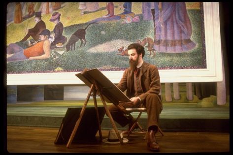 George Seurat, Sunday In The Park With George, Mandy Patinkin, Bernadette Peters, Ghost Light, Georges Seurat, Jewish People, New York Public Library, Young Artist