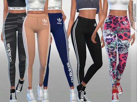 Available in 10 styles and colors. Found in TSR Category 'Sims 4 Female Everyday' Sporty Leggings, Intimo Calvin Klein, Sims 4 Game Mods, Sims 4 Gameplay, Sims 4 Teen, Sims 4 Dresses, Sims Four, Sims4 Clothes, Sims Hair