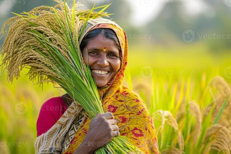 AI generated Indian female farmer working in her field bokeh style background with generative ai Indian Farmers Images, Farmer Images India, Farmer Working, Agriculture Pictures, Calendar Design Template, Female Farmer, Style Background, Wedding People, Cityscape Photos