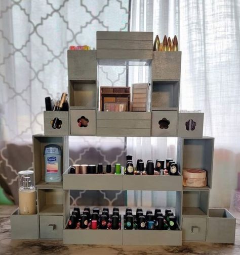 Dollar Store Storage, Dollar Store Candlesticks, Dollar Store Organization, Art Organizer, Dollar Store Bins, Crate Crafts, Dt Crafts, Dollar Tree Diy Organization, Craft Room Organization Diy