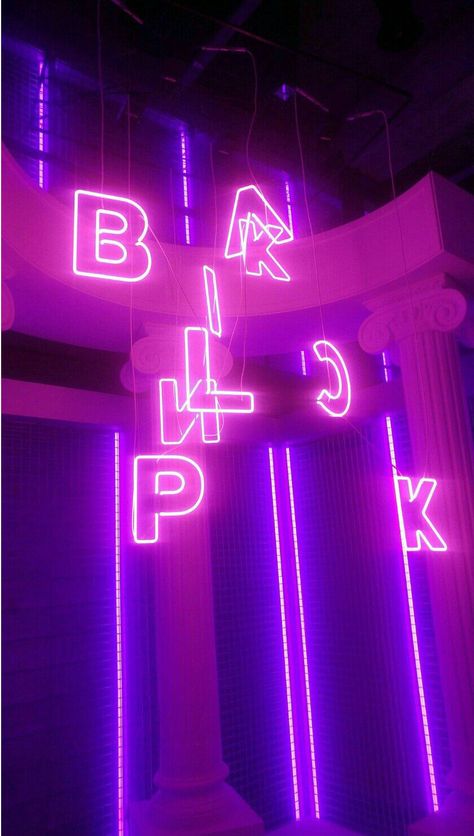 Pink Purple Wallpaper, Kpop Bias, Purple Wallpaper, Neon Pink, Pink Purple, The Story, Neon Signs, Neon, Signs