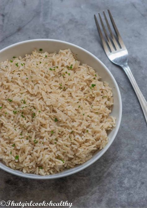 How to Cook Brown Rice on The Stove Brown Rice Stovetop, How To Cook Brown Rice On The Stove, Cook Brown Rice On Stove, Rice On Stovetop, Coconut Rice Instant Pot, Jamaican Coconut Rice, Rice On Stove, Instant Pot Coconut Rice, Cooking Brown Rice