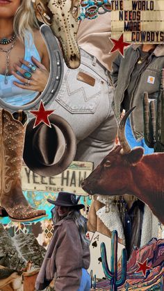 Check out unpeudececietcela's Shuffles #western #cowgirl #retro #aesthetic #vintage #cowboy Rhinestone Cowboy Aesthetic, Desert Cowgirl Aesthetic, 70s Cowboy Aesthetic, Coastal Cowboy Aesthetic, Vintage Western Aesthetic, Coastal Cowgirl Decor, Style Plants, Western Couple, Disco Cowboy