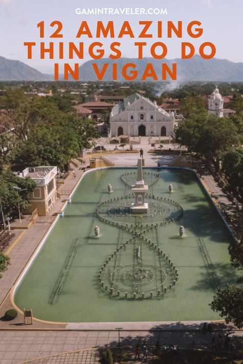 Things to do in Vigan, Ilocos in the Philippines #vigan #ilocos #philippines #itsmorefuninthephilippines #luzon #manila #travelblog #travelblogger #choosephilippines via @gamintraveler Vigan Philippines, Philippines Destinations, Philippine Travel, Ilocos Sur, Philippines Travel Guide, Historical Places, Vigan, Backpacking Tips, Travel Plan