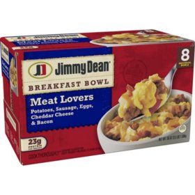 Jimmy Dean Breakfast Bowl, Jimmy Dean Sausage, Honey Barbecue, Breakfast Meat, Frozen Breakfast, Jimmy Dean, Steam Recipes, Cheese Cultures, Cinnamon Toast Crunch