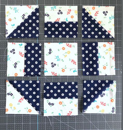 Hst Quilt Blocks, Churn Dash Quilt Block, Quilting Fabric Projects, Riley Blake Quilt, Missouri Star Quilt Tutorials, Half Square Triangle Quilts Pattern, Charm Pack Quilt Patterns, Diary Of A Quilter, Churn Dash Quilt