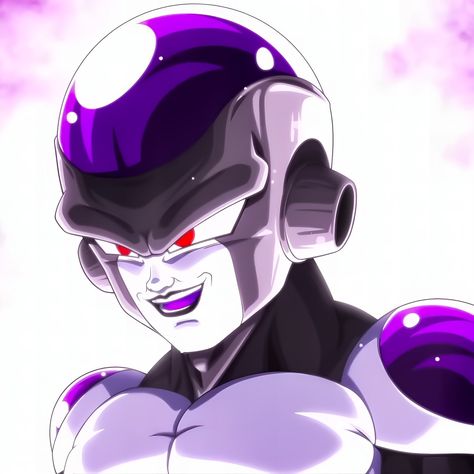 Freza Dragon Ball Black, Freiza Dragon Ball Super Icon, Black Frieza Manga, Frieza Icon, Frieza Black, Freezer Dragon Ball, 30 Days Drawing, Frieza Art, Black Freezer