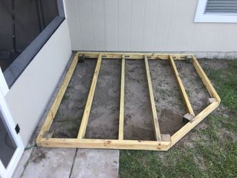 Grilling Deck, Corner Deck, Odyssey Van, Building A Floating Deck, Easy Deck, Diy Yard Games, Floating Deck, Patio Deck Designs, Van Life Diy