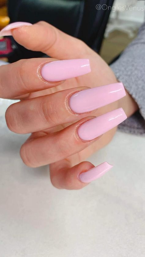 Baby Pink Nails Acrylic, Baby Pink Nails, Nude Nail Designs, Modern Nails, Classy Acrylic Nails, Acrylic Nails Coffin Pink, Ballerina Nails, Kawaii Nails, Pink Acrylic Nails