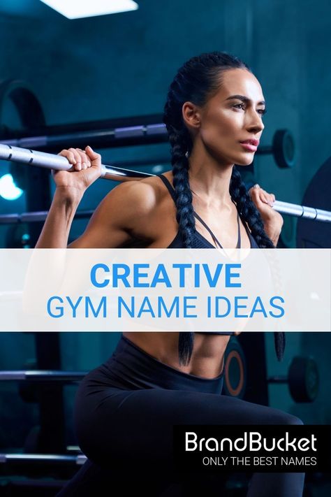 This curated and catchy list of gym business name ideas will give you the inspiration you need to get started with your own gym business. Find 50+ catchy brand names for gyms that will make your customers want to come back day after day. Check out the names now! gym business names, gym clothes business name, gym business, gym names ideas, gym names creative, gym names, gym names ideas words, gym names logo, gym names ideas fitness, fitness business names, fitness business names ideas Gym Names Creative, Gym Names Ideas, Fitness Business Names, Gym Name Ideas, Find A Business Name, Personal Trainer Business, Gym Business, Group Names Ideas, Business Name Ideas