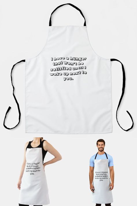 Size: All-Over Print Apron, Large 27"x34"
Whether you are cooking at home, hosting a summer BBQ, or creating arts & crafts- do so in style with our fully customizable aprons! Made of a top quality polyester, our fully sublimation designs will definitely make a great impression on your guests. Available in 3 sizes for adults, young adults, children- basically everyone! Each size is adorned with a sublimated neck strap and adjustable waist string to ensure the best design results. Apron For Women, Black Apron, White Apron, I Wake Up, Womens Aprons, Touch Me, Wake Me Up, Funny Tees, Apron