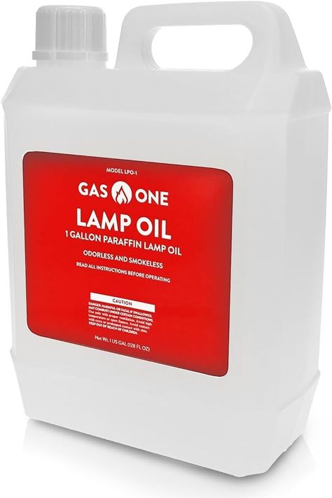 Amazon.com: GasOne Liquid Paraffin Lamp Oil – 1 Gallon (128oz) Clear Oil Lamp – Multifunctional Lamp Oil Smokeless Odorless Indoor Ideal for Lamps, Lanterns, Tiki Torch – Safe Packaging: Home & Kitchen Liquid Paraffin, Lamp Oil, Gas Lamp, Tiki Torches, Homestead Survival, Kerosene Lamp, Oil Shop, Led Headlamp, Waterproof Led