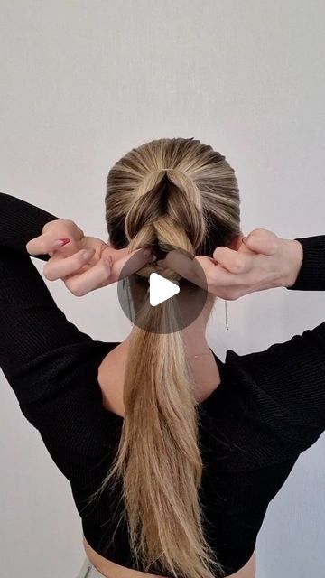 Schwarzkopf International on Instagram: "Time to elevate your ponytail 📈 with this simple braid tutorial using Taft Curl Mousse  #schwarzkopf  #taft #hairspray #summerhairstyle #stronghold #hairstyling #hairproduct #hairproducts" Simple Ponytail Hairstyles, Simple Braid, Curl Mousse, Ponytail Hairstyles Tutorial, Ponytail Hairstyles Easy, Simple Ponytails, Braid Tutorial, Instagram Time, Easy Braids