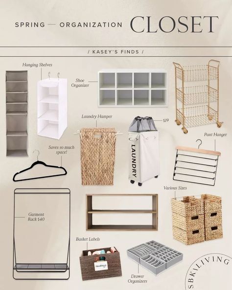 Apartment Closet Organization Ideas Bedroom, Hanging Closet Organizer Ideas, Budget Closet Organization, Apartment Closet Organization, Clean Out Your Closet, Small Closet Organization Bedroom, Seattle Apartment, Interior Design Career, Hanging Closet Organizer