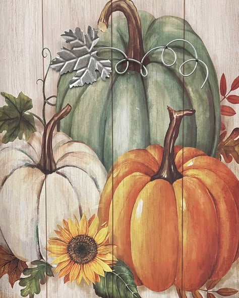 Pumpkin Canvas Painting, Fall Painting Ideas, Fall Pumpkins Painting, Pumpkin Paintings, Fall Paintings, Fall Wood Crafts, Fall Canvas Painting, Pumpkin Canvas, Halloween Wood Crafts