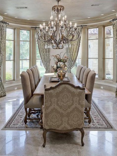 Man Home Decor, Dining Room Decor Elegant, Ashley Furniture Living Room, Dining Room Trends, Furnitur Ruang Keluarga, Beautiful Dining Rooms, Luxury Dining Room, Elegant Dining Room, Luxury Rooms