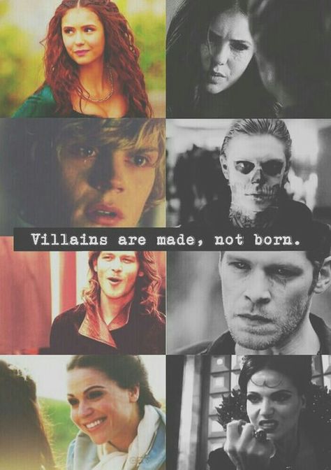 Villains are made, not born. Villains Are Made Not Born, Villains Are Not Born They Are Made, Media, Tattoos, Movie Posters, Quotes, Quick Saves, Film Posters