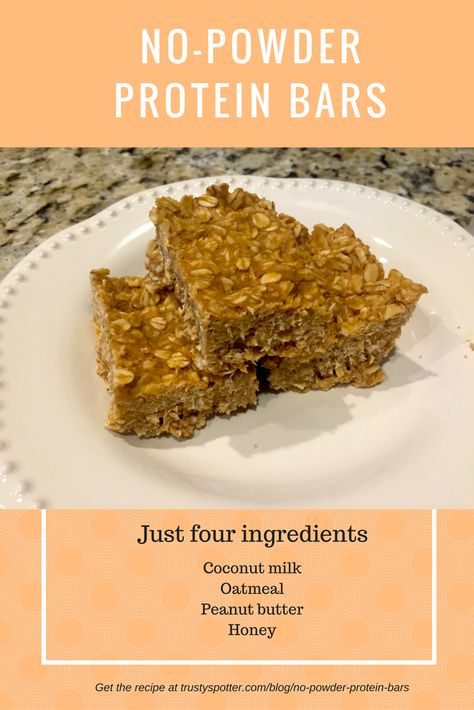 Homemade protein bars without using protein powder! Protein Granola Bars Homemade, Protein Bar Recipe Healthy, Diy Protein Bars, Protein Bars Recipe, Homemade Protein Powder, Homemade Protein Bars, Healthy Protein Bars, Healthy Granola Bars, Protein Bars Homemade