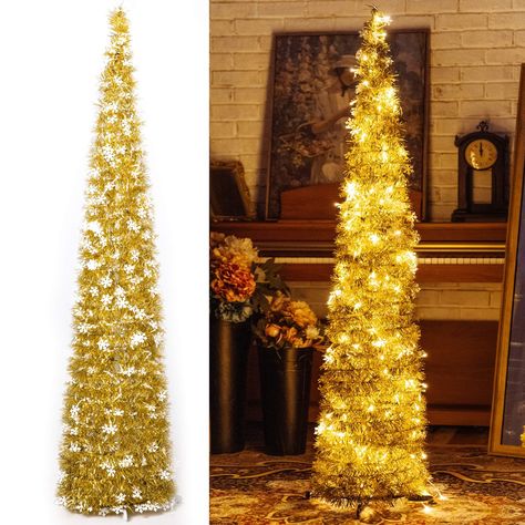 Party Christmas Decorations, Warm Led Lights, Christmas Door Decorating Contest, Diy Christmas Decorations For Home, Carnival Decorations, Tinsel Christmas Tree, Door Decorating Contest, Christmas Light Displays, Pencil Christmas Tree